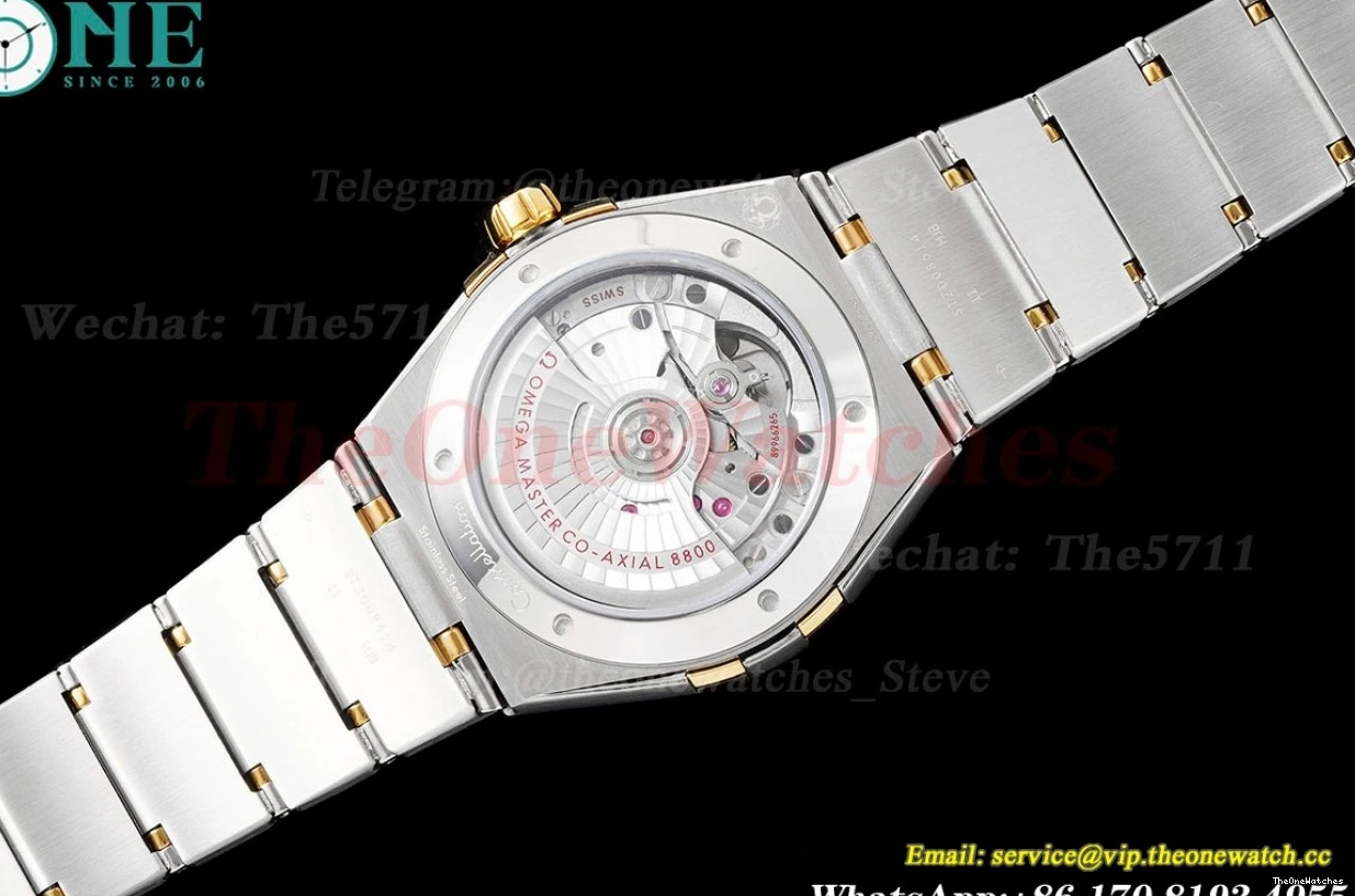 A8800 Yellow SS 39mm Stk YG Constellation ASWF 0401